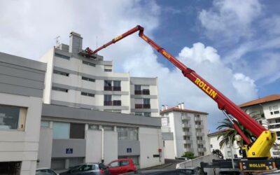 Travaux de reprise d’une cheminée